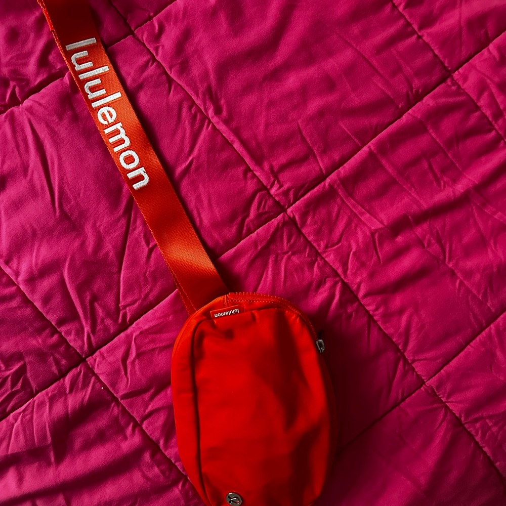 lululemon athletica Vibrant Red Crossbody Bag